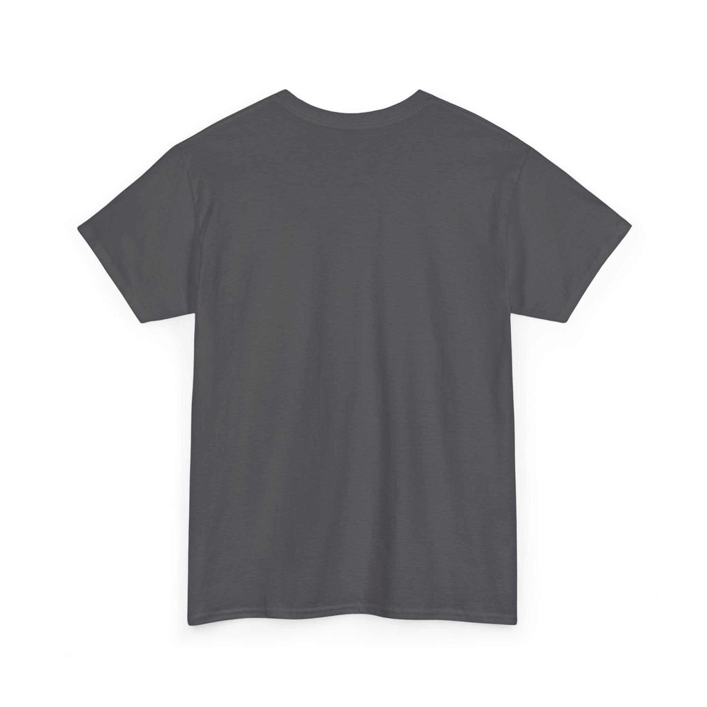 Printify Ice Ice Baby t-shirt in white with bold graphic design and short sleeves displayed flat on a surface.