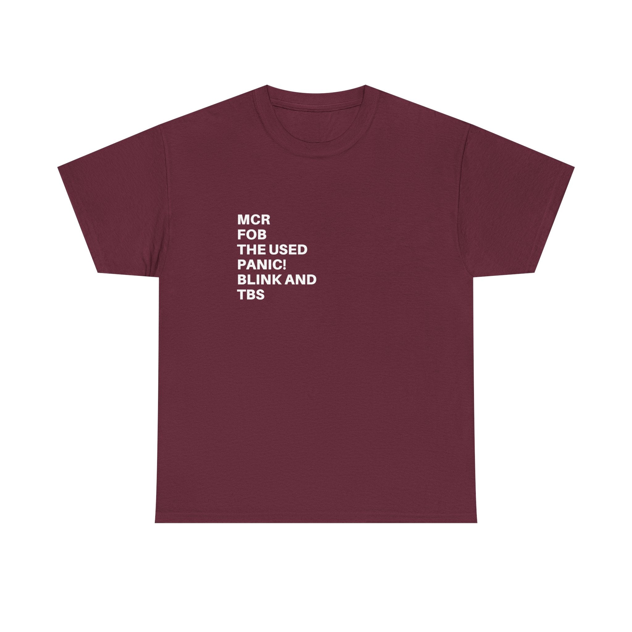 Black "It Was Never a Phase" T-Shirt by Printify featuring bold white text on a classic crew neck design.