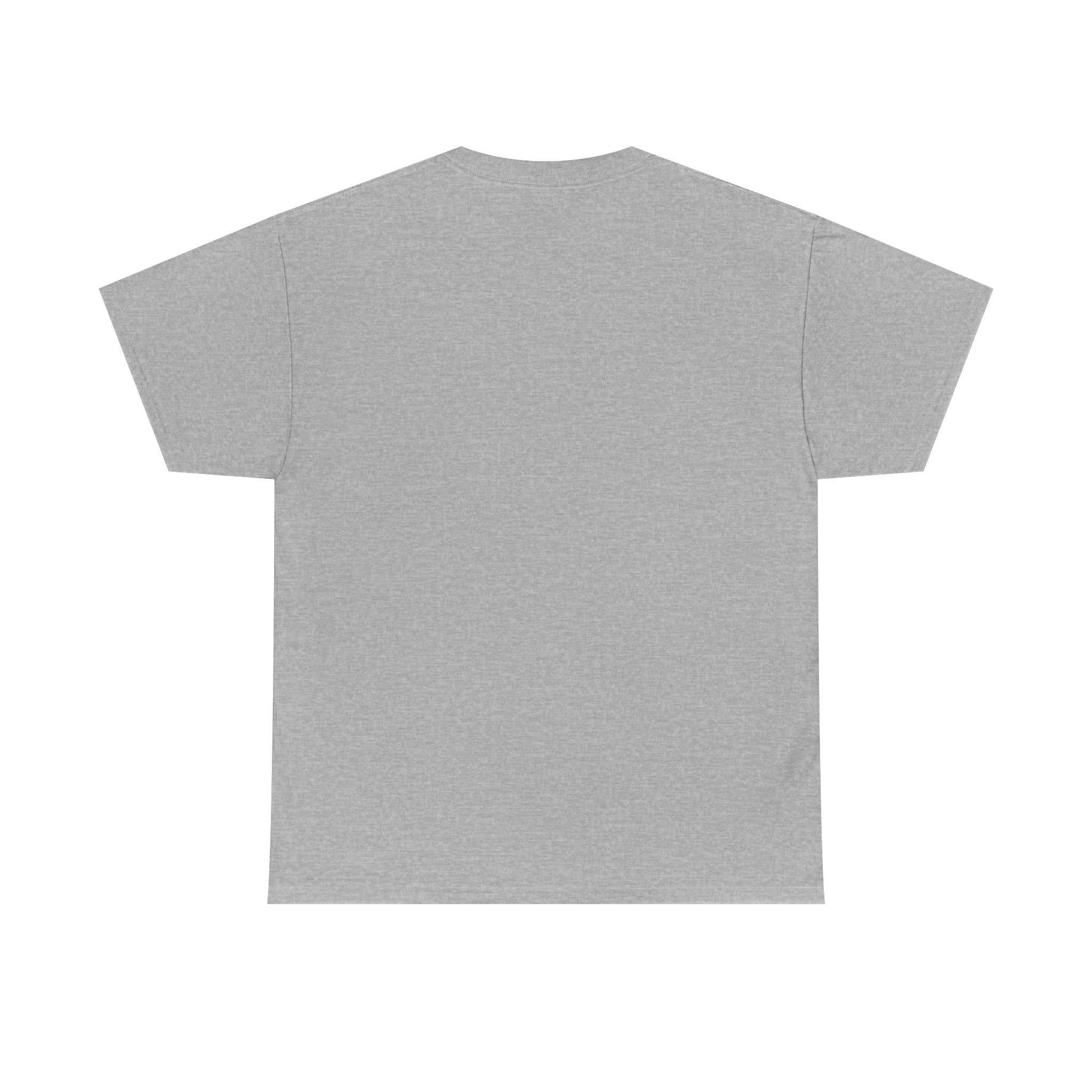 White BLINK t-shirt by Printify featuring a minimalist graphic design on a soft cotton fabric.