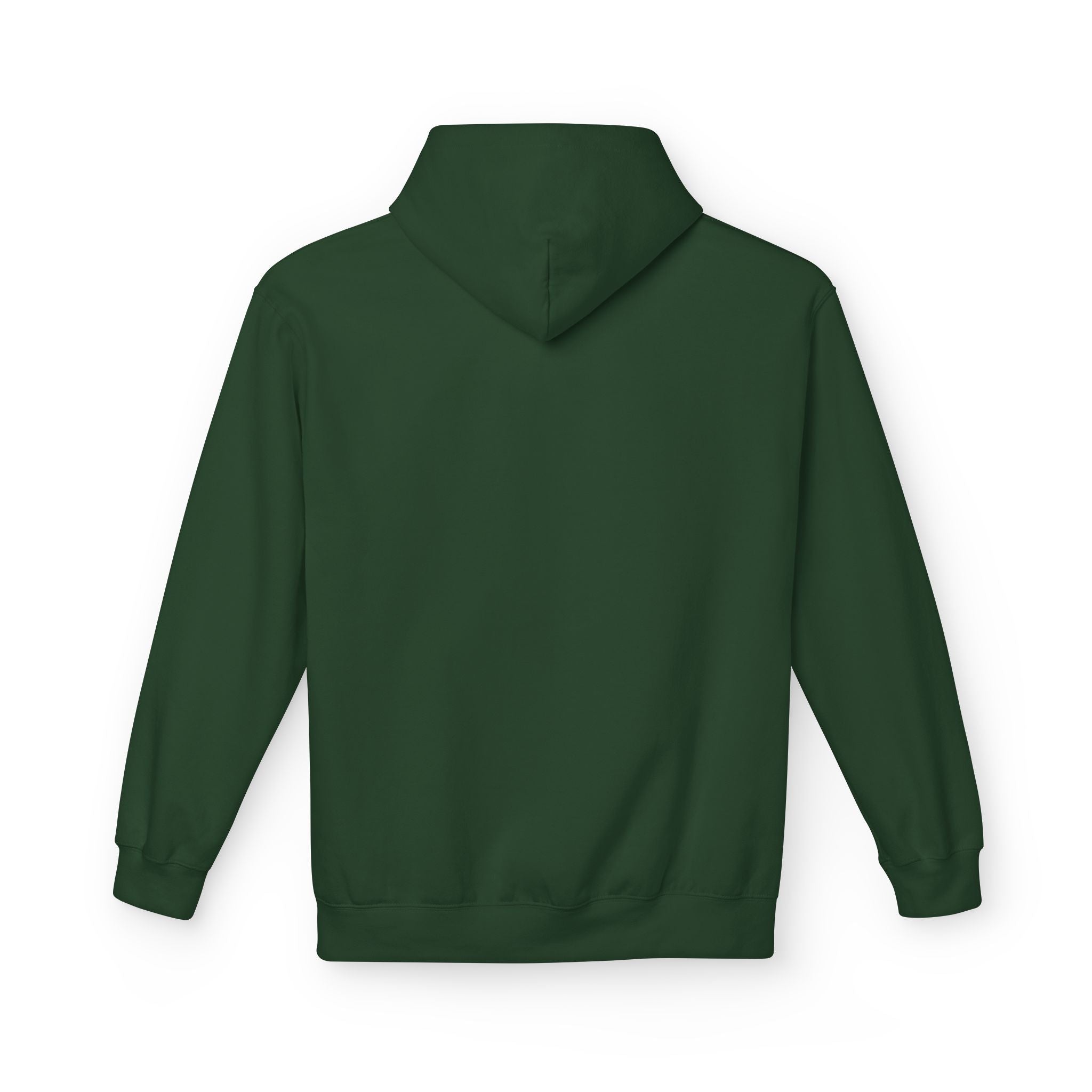 Printify Deeper Level Hoodie in soft fabric with a relaxed fit, featuring a spacious hood and front pocket.