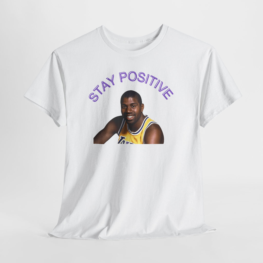 Stay Positive Basketball Player T-Shirt