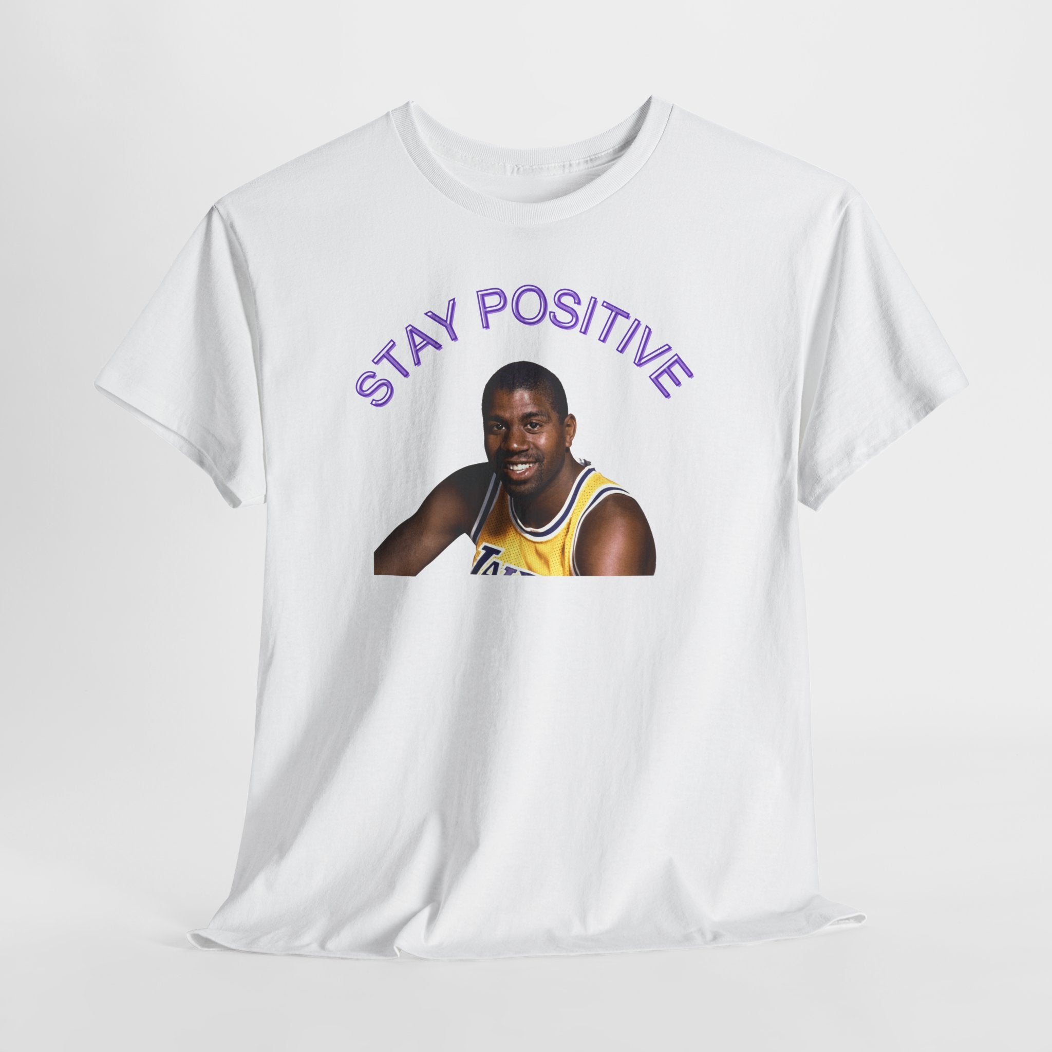 Stay Positive Basketball Player T-Shirt