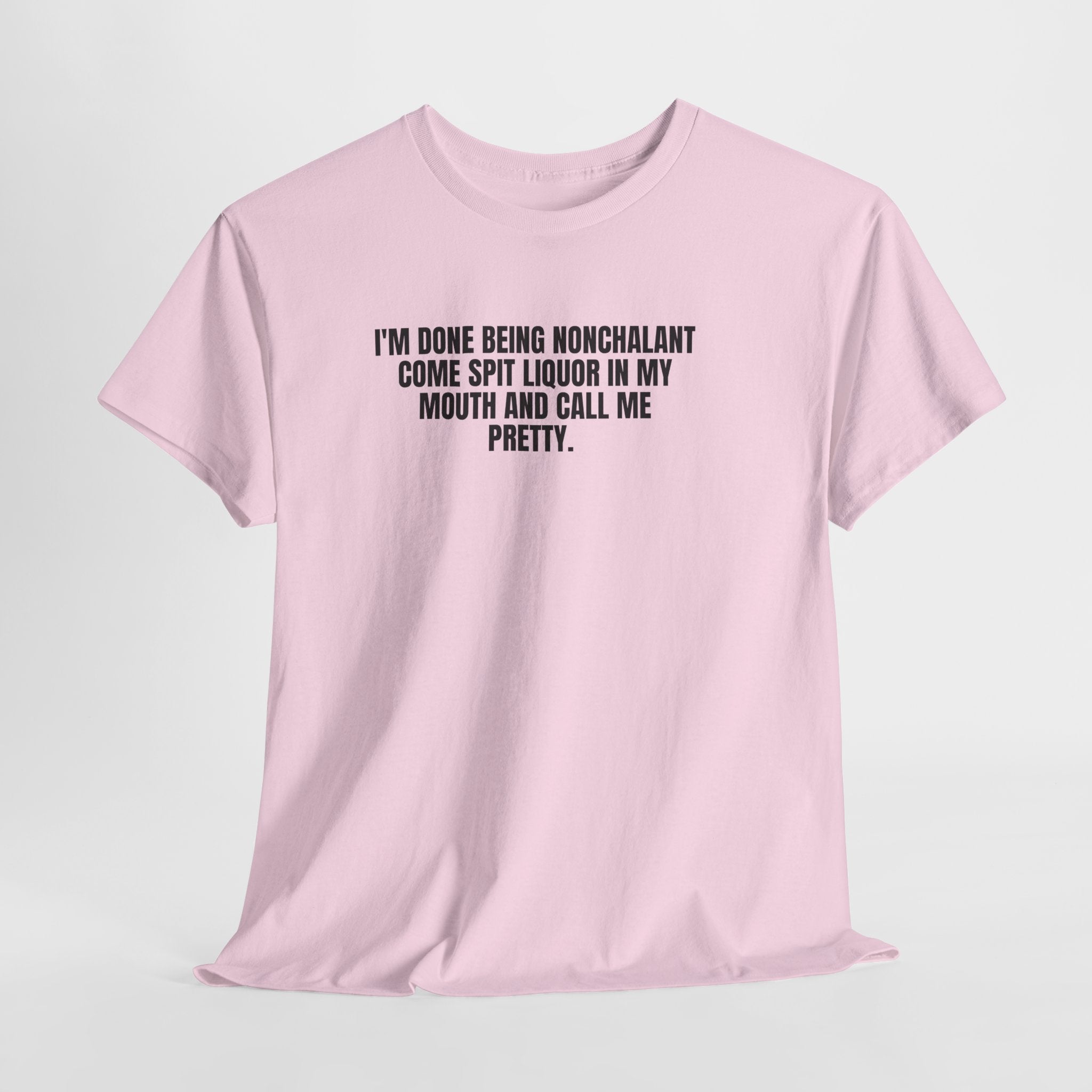 Done Being Nonchalant