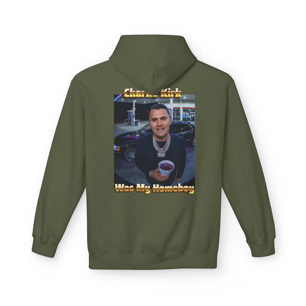 Charlie Kirk Was My Homeboy Hoodie — pullover