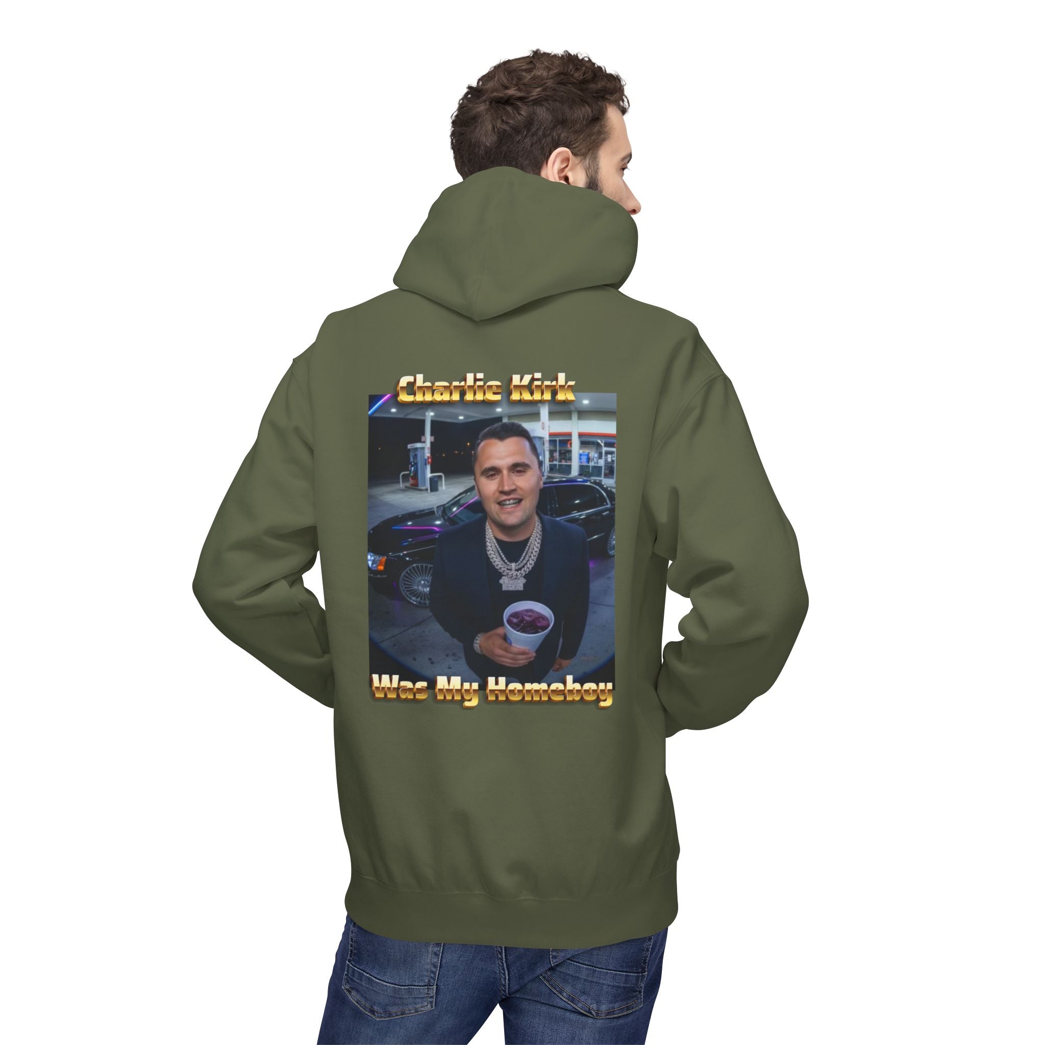 Charlie Kirk Was My Homeboy Hoodie — pullover