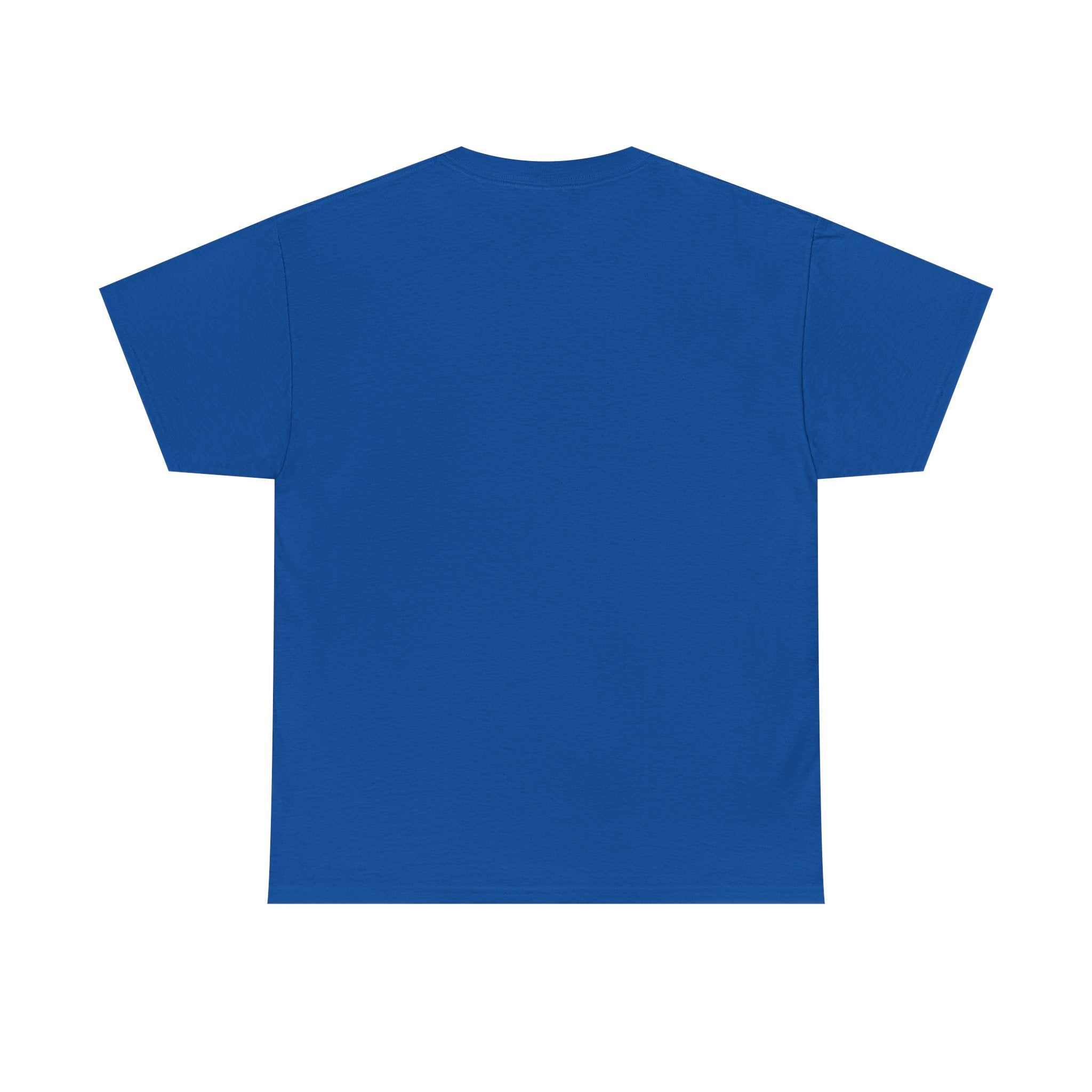 Unhinged UnChained Unafraid emblem t-shirt by Printify featuring a bold graphic design on a casual fit tee.
