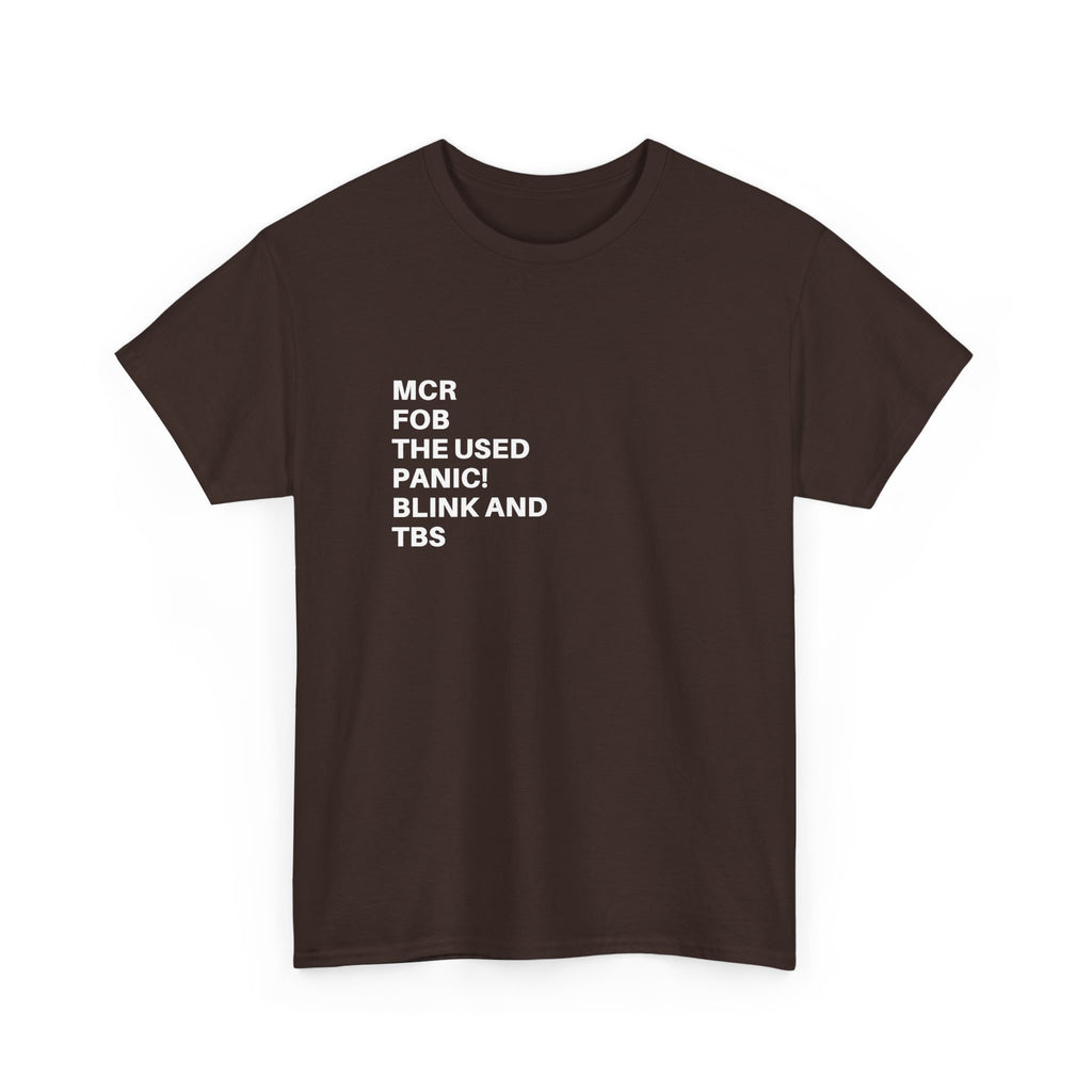 Black "It Was Never a Phase" T-Shirt by Printify featuring bold white text on a casual fit.