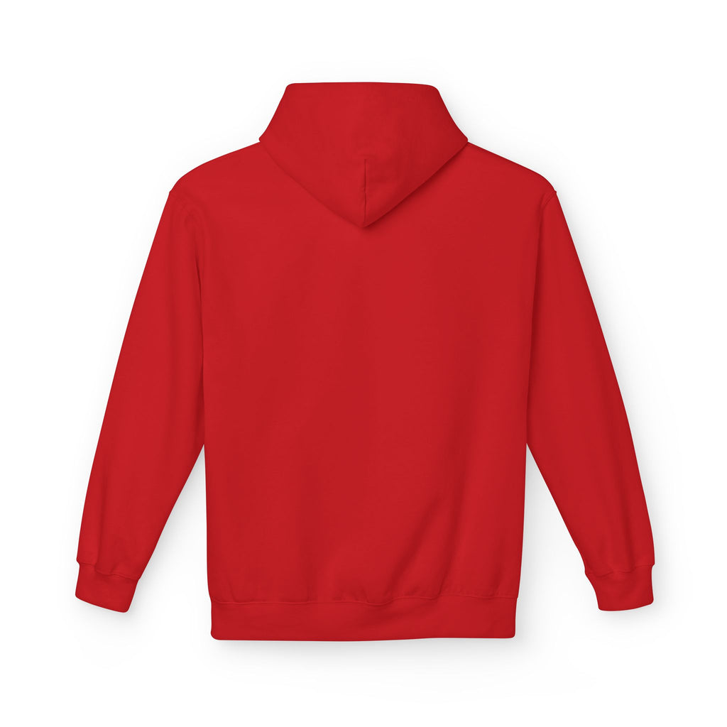 Printify Deeper Level Hoodie in soft fabric with adjustable drawstring hood and front kangaroo pocket.