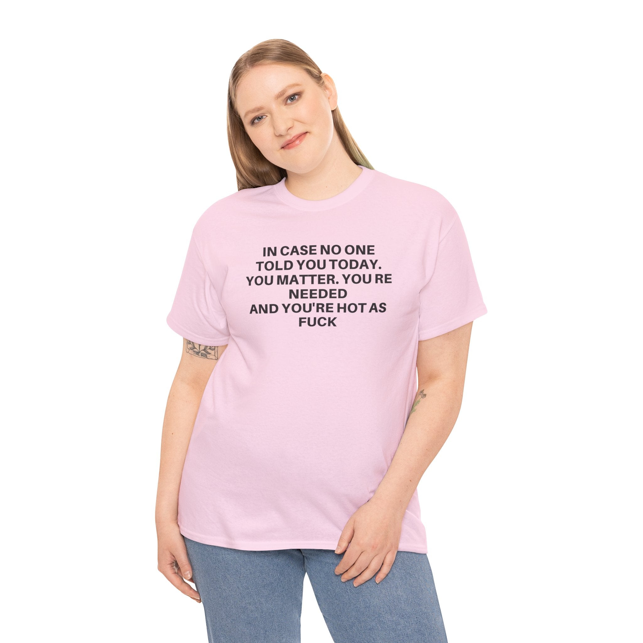 You Matter t-shirt by Printify featuring a bold, inspirational message on a soft cotton fabric.