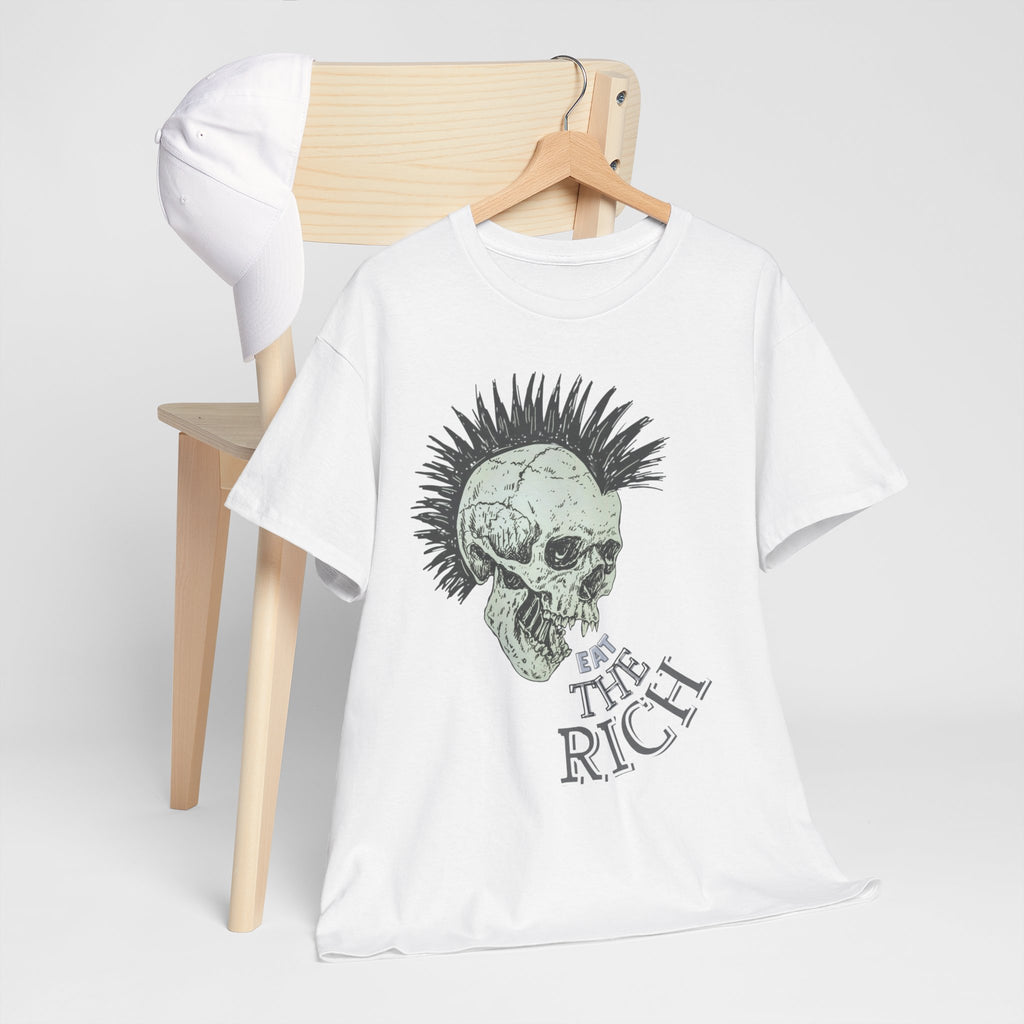 Eat the Rich Punk Skull