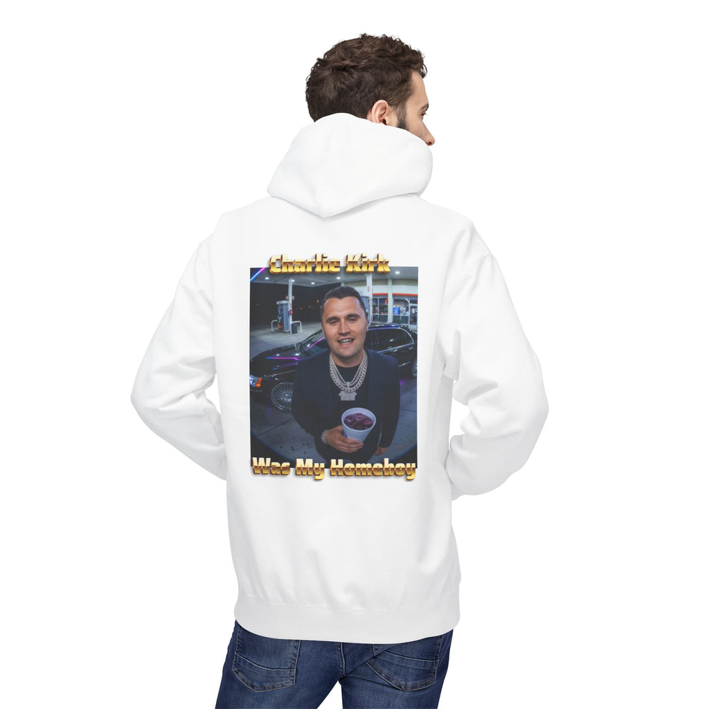 Charlie Kirk Was My Homeboy Hoodie — pullover