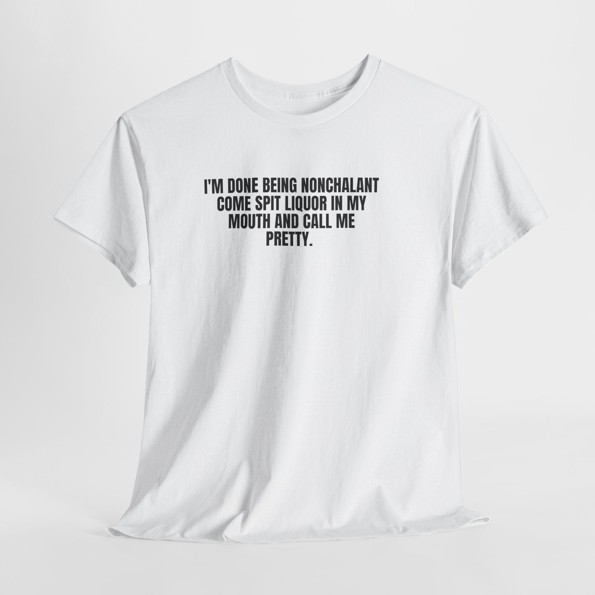 Done Being Nonchalant