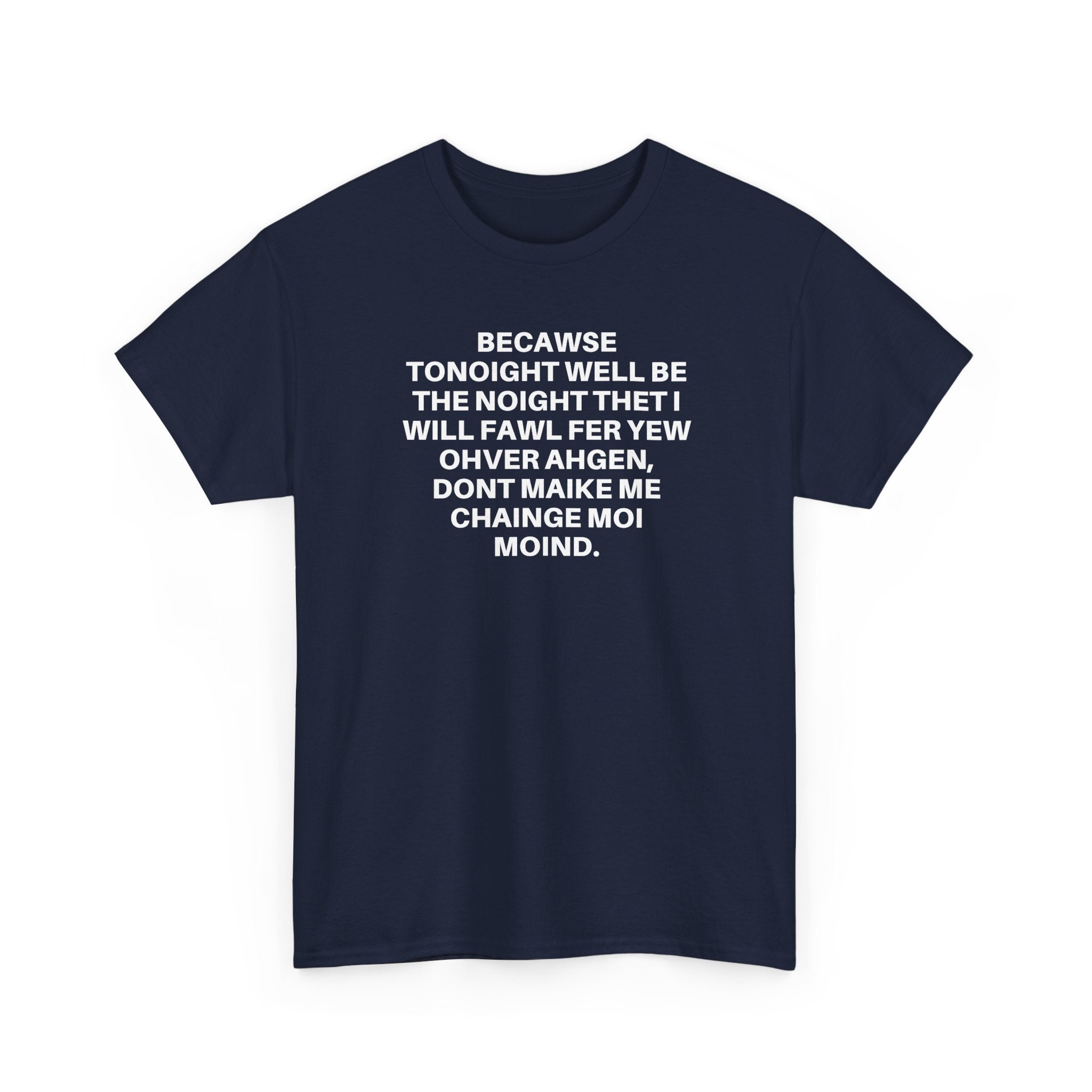 Printify Over Again t-shirt featuring a modern graphic design on a soft, casual fabric.