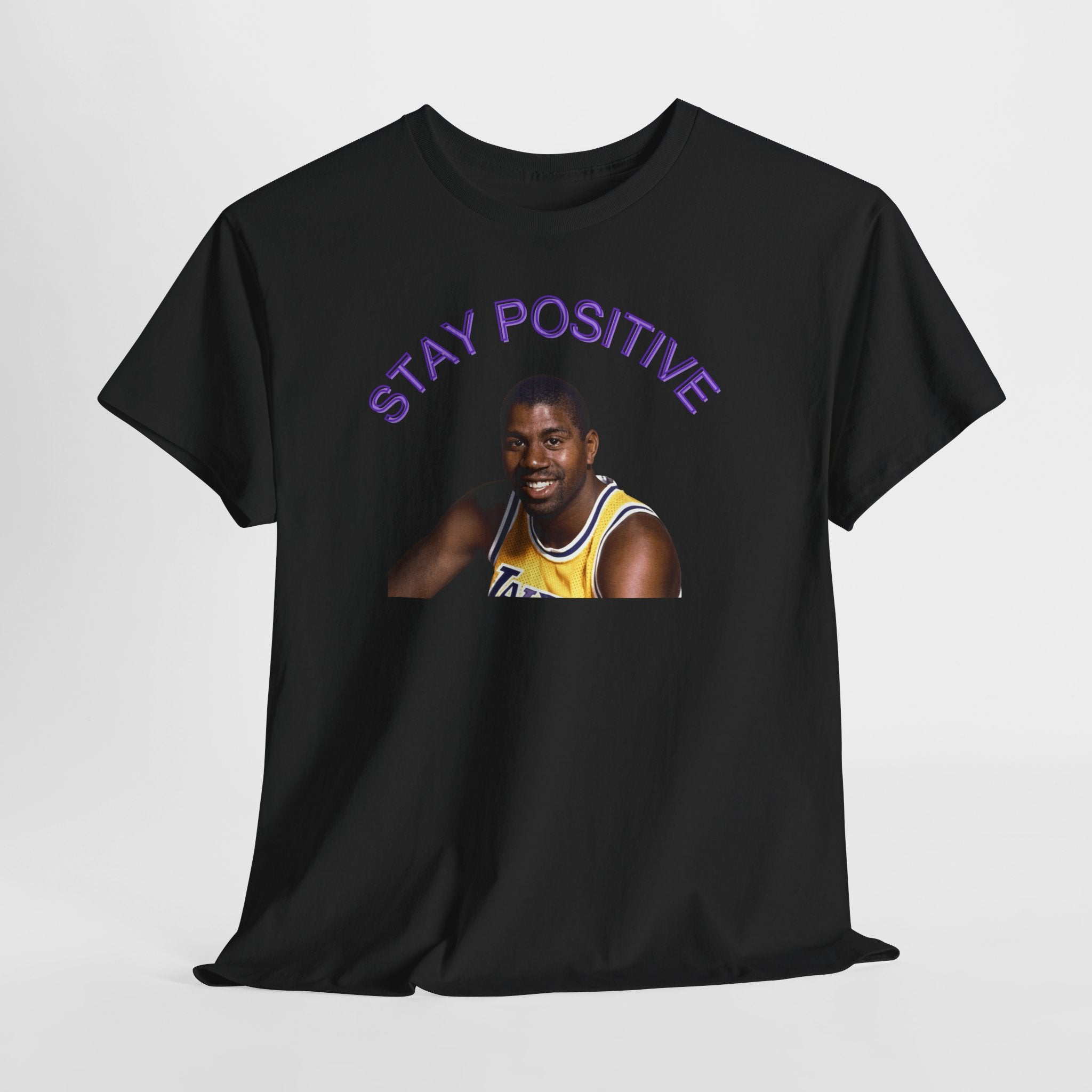 Stay Positive Basketball Player T-Shirt