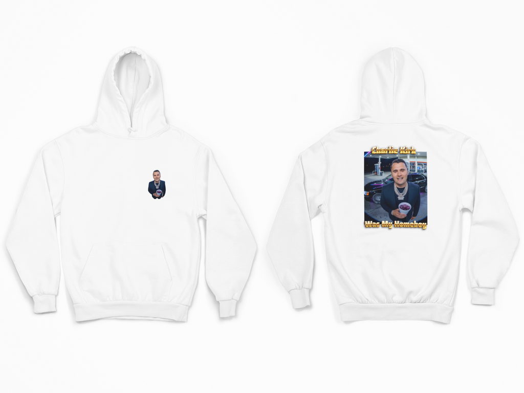 Charlie Kirk Was My Homeboy Hoodie — pullover