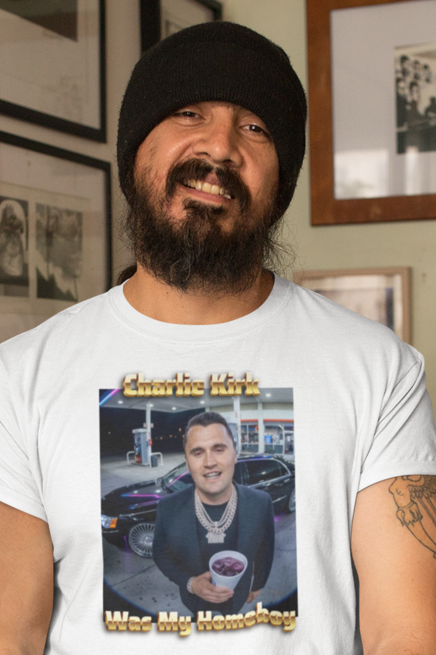 Charlie was my homeboy