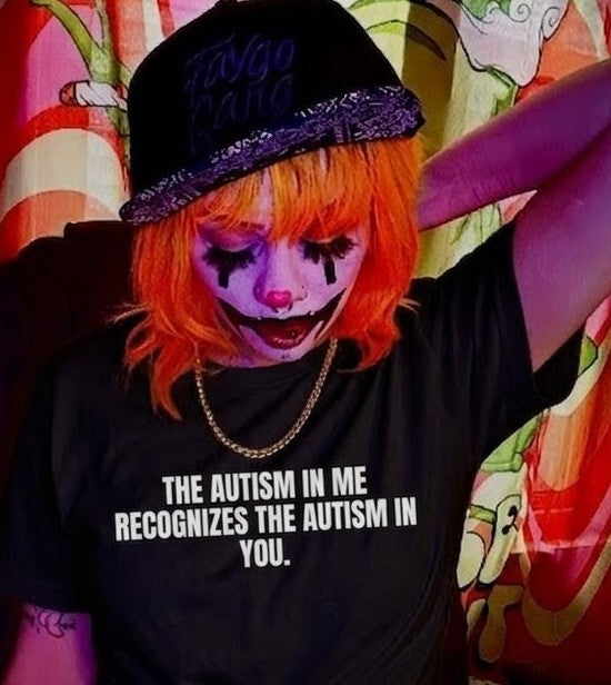 T-Shirt — "The Autism In Me Recognizes The Autism In You" Awareness Tee