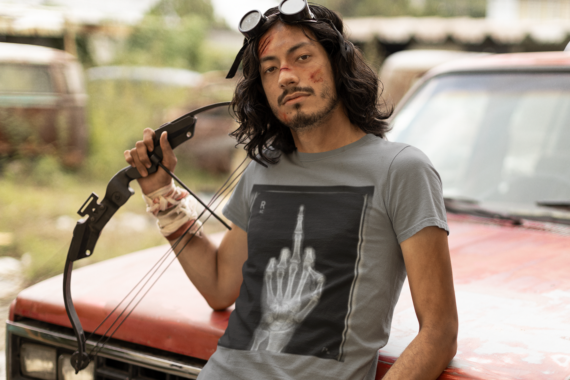X-Ray Middle Finger