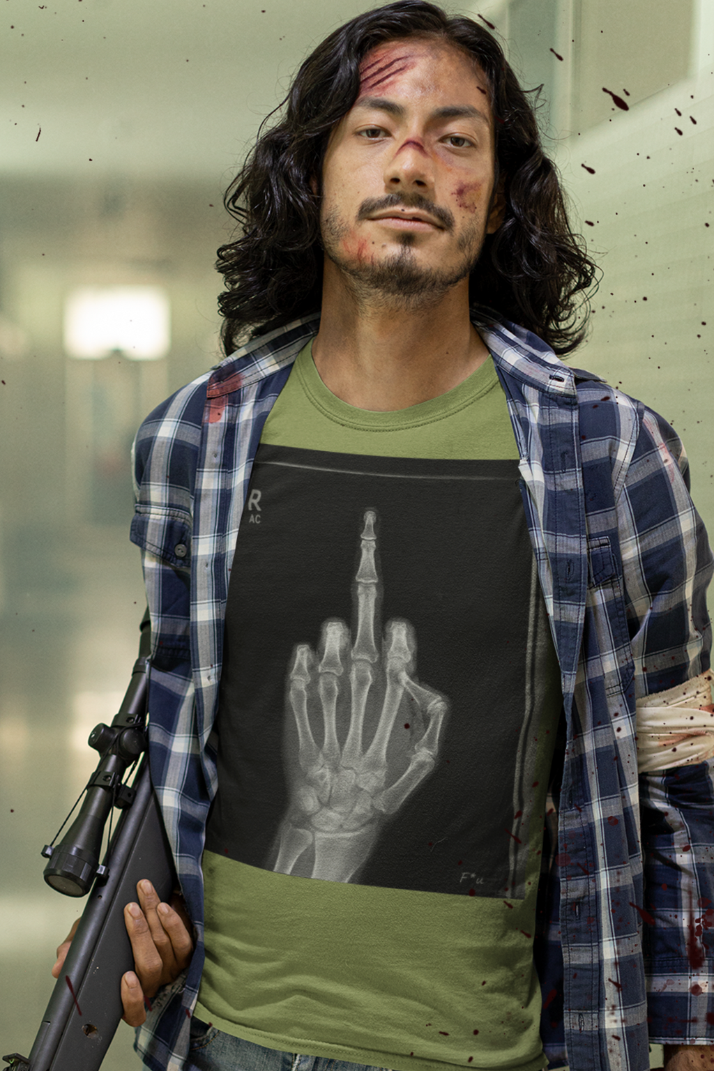 X-Ray Middle Finger