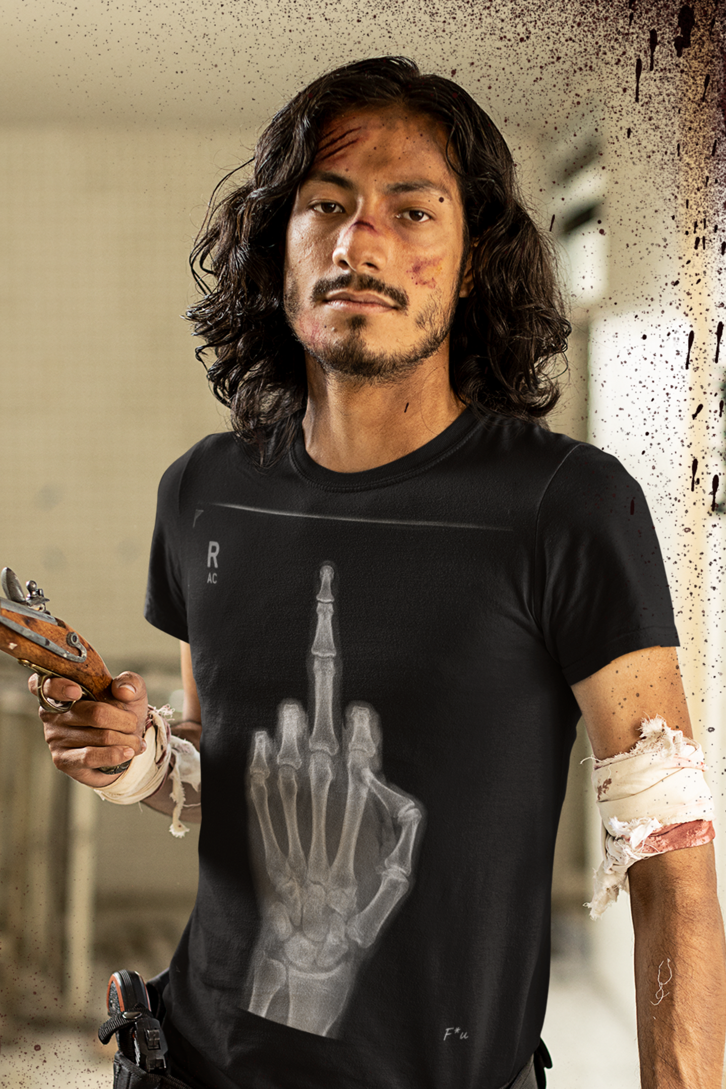 X-Ray Middle Finger