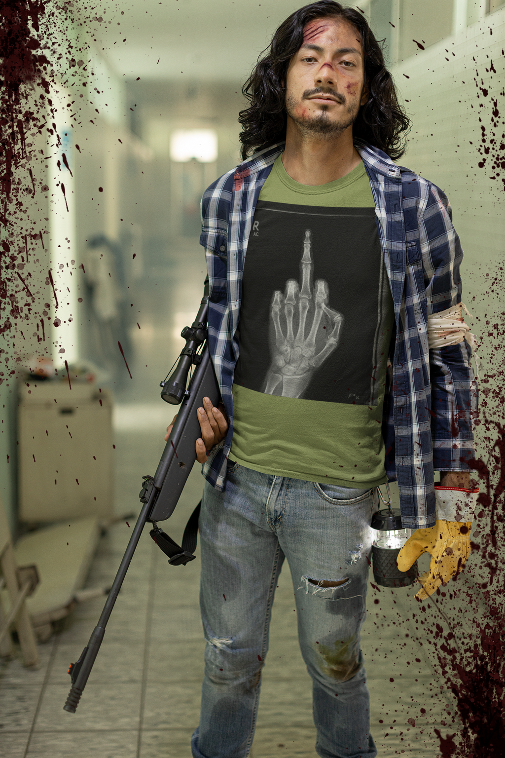 X-Ray Middle Finger