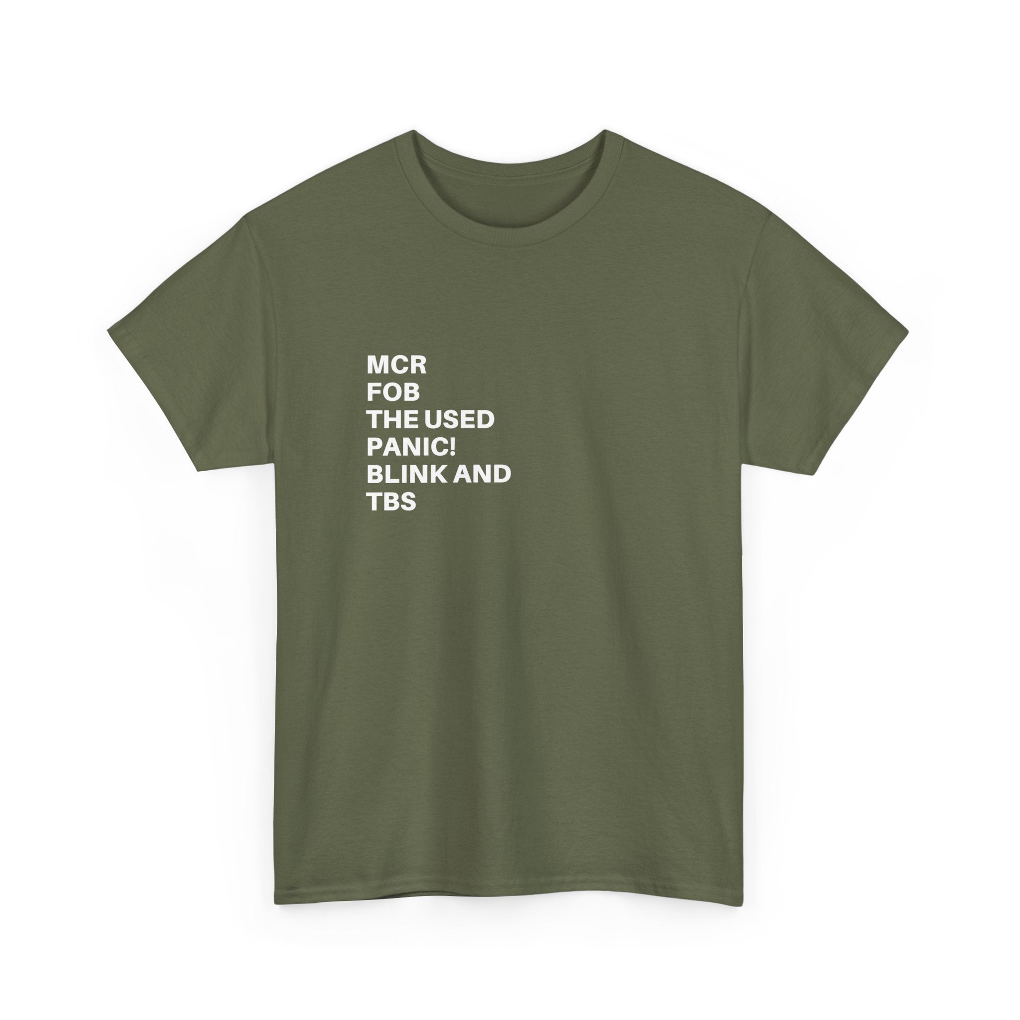 Black "It Was Never a Phase" T-Shirt by Printify, featuring bold white text on a relaxed fit design.
