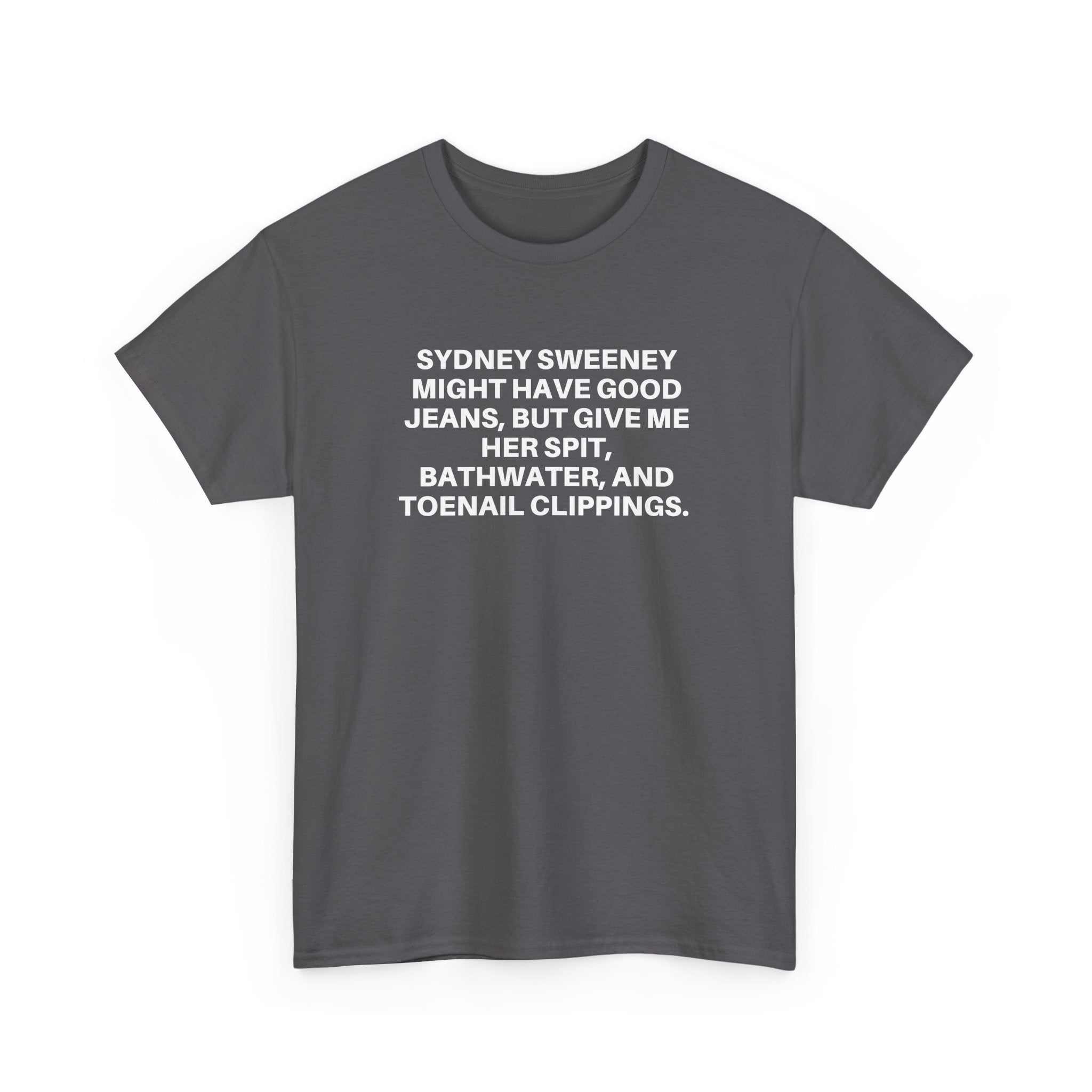 Sweeney McDreamy Printify t-shirt featuring a playful graphic design on a soft, casual fabric.