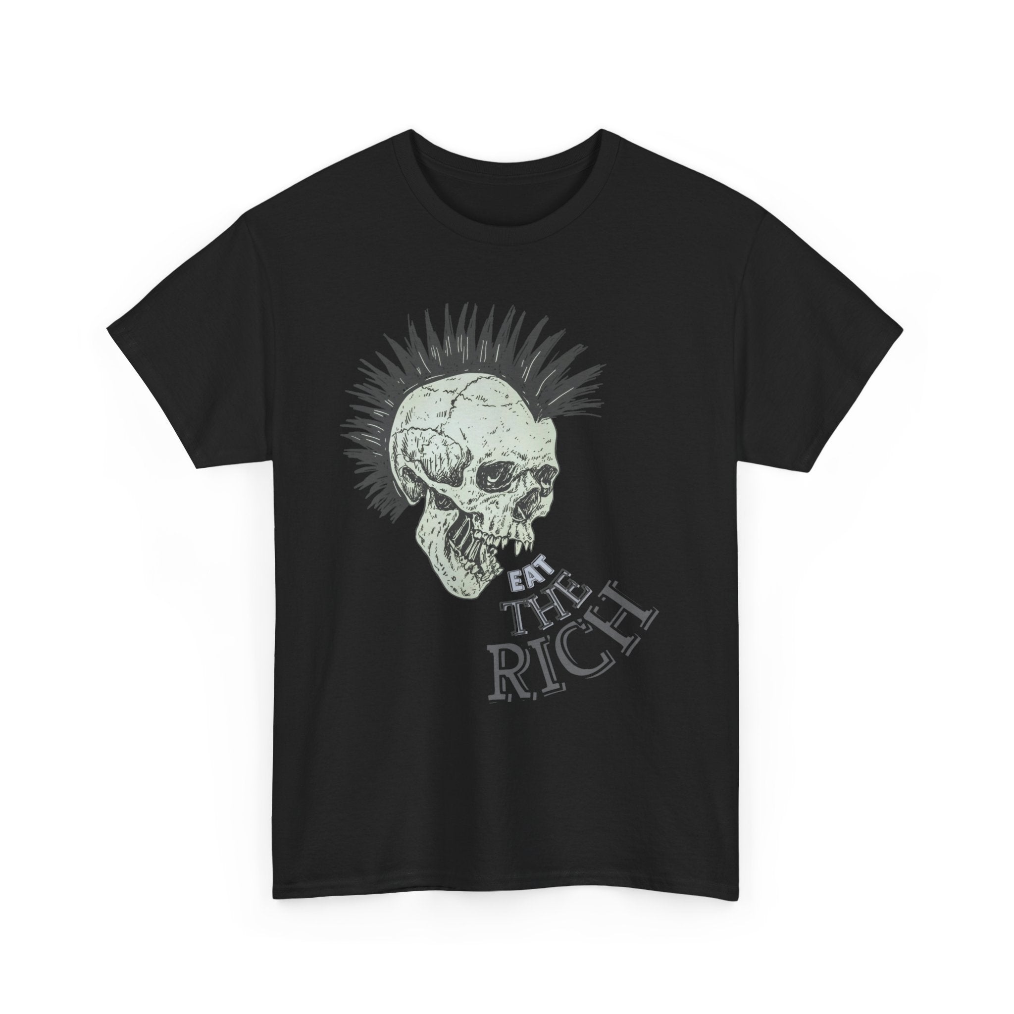 Eat the Rich Punk Skull
