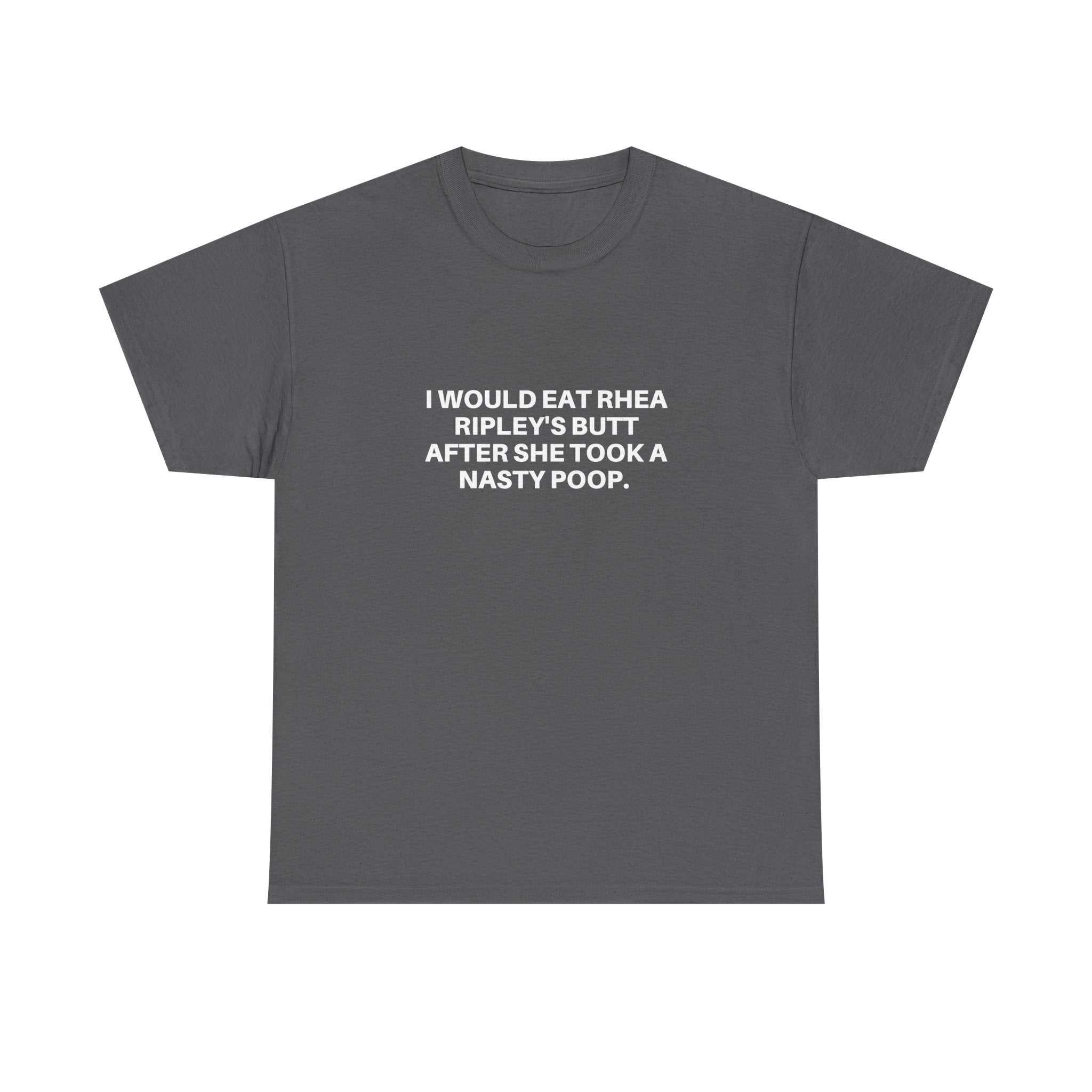 Rhea Ripley T-shirt by Printify featuring a bold graphic design and soft fabric, perfect for casual wear.