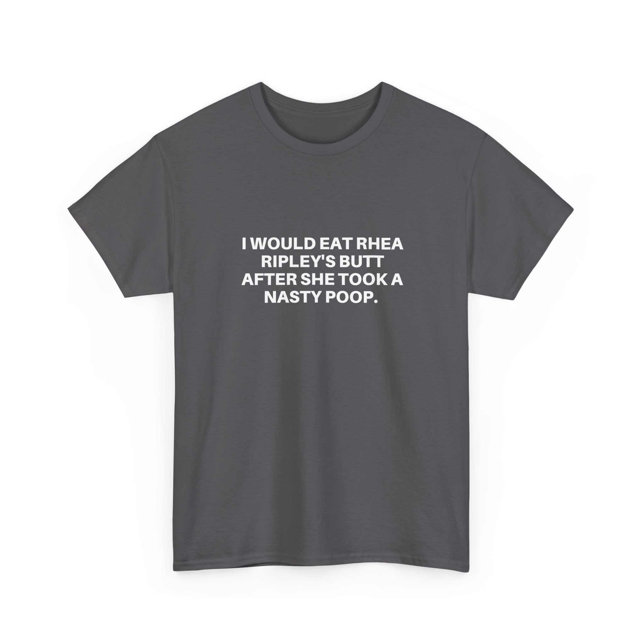 Rhea Ripley t-shirt by Printify featuring a bold graphic design on soft, comfortable fabric.