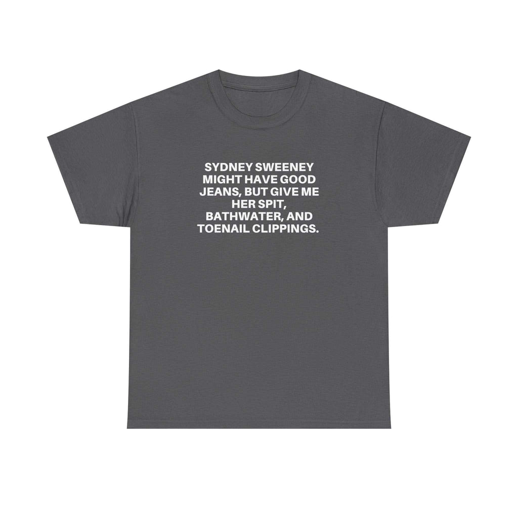 Sweeney McDreamy t-shirt by Printify featuring a playful graphic design on a soft cotton fabric.
