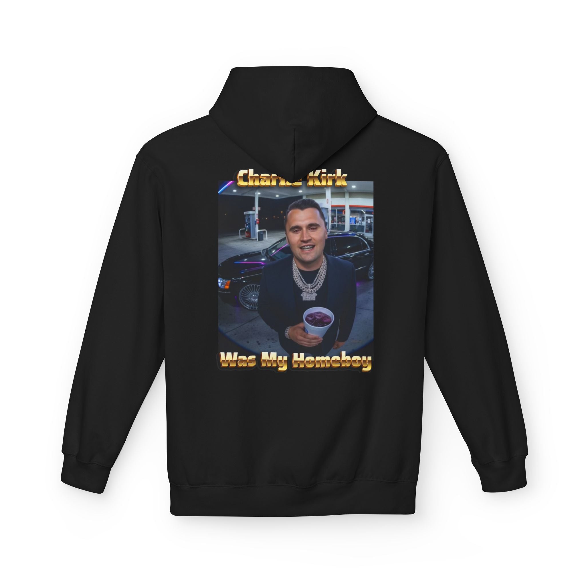 Charlie Kirk Was My Homeboy Hoodie — pullover