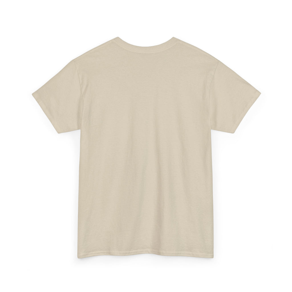 Printify T-Shirt featuring a bold "Going Down Swingin'" graphic in vibrant colors on a casual fit.