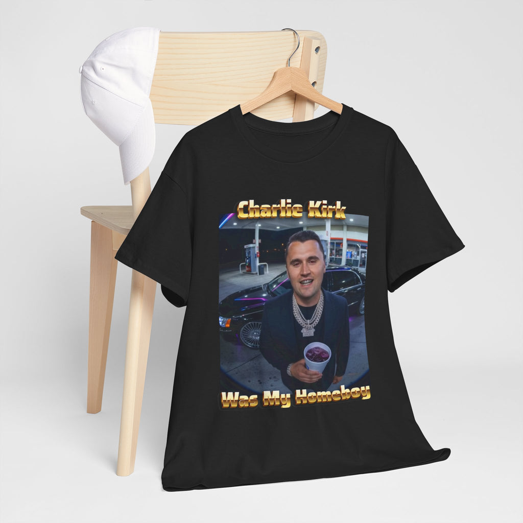 Charlie was my homeboy