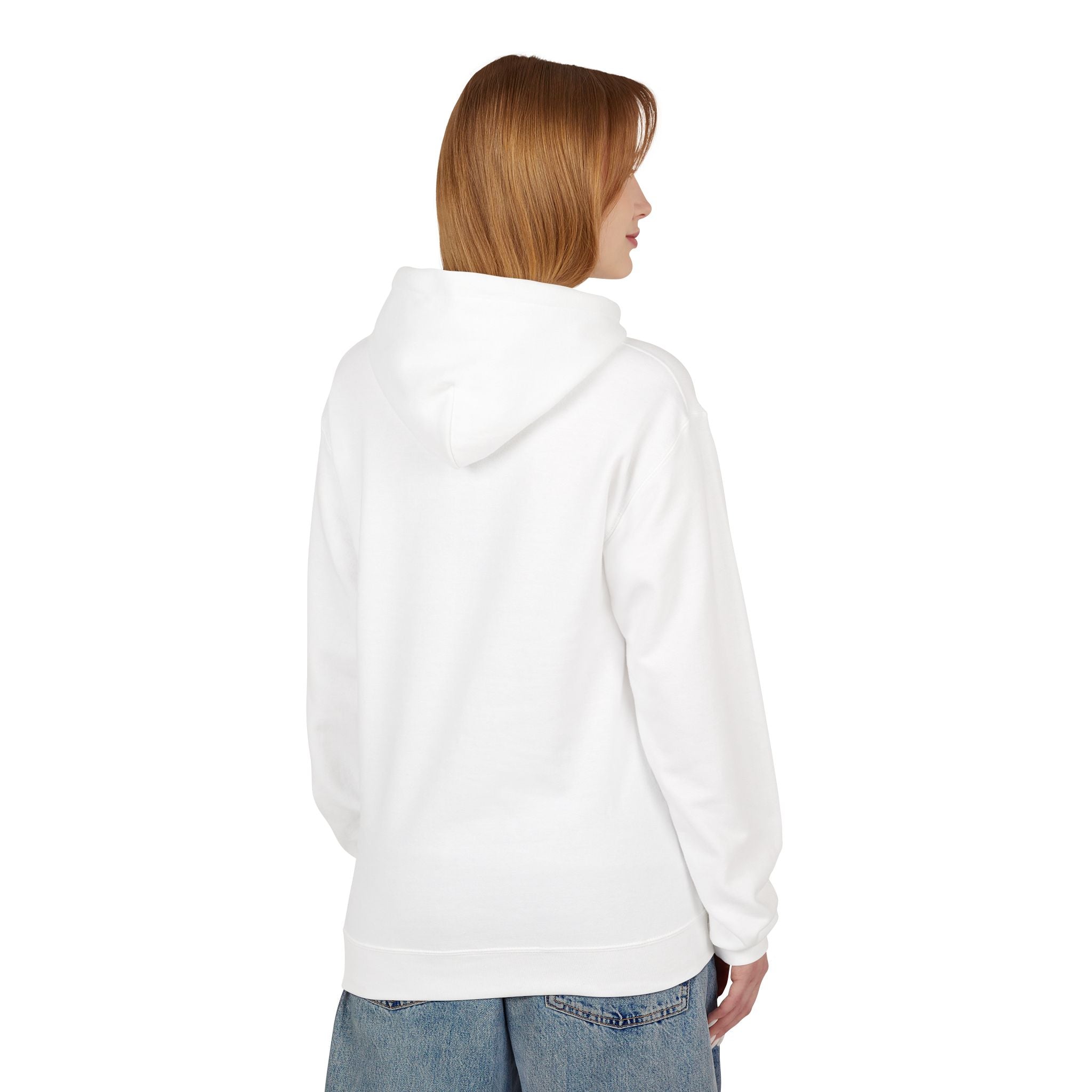 Printify Deeper Level Hoodie in a cozy fit, featuring a stylish design and soft fabric, perfect for casual wear.