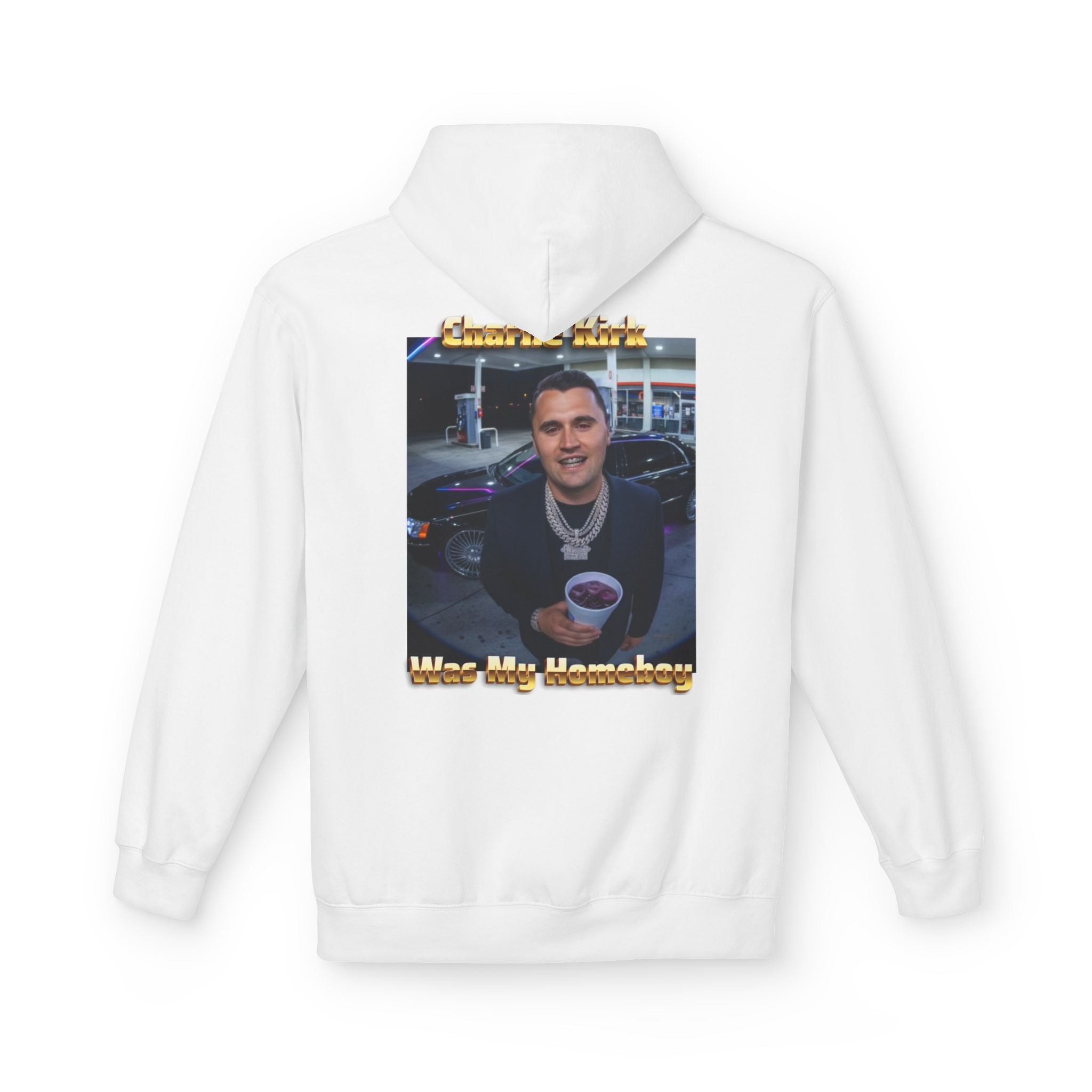 Charlie Kirk Was My Homeboy Hoodie — pullover