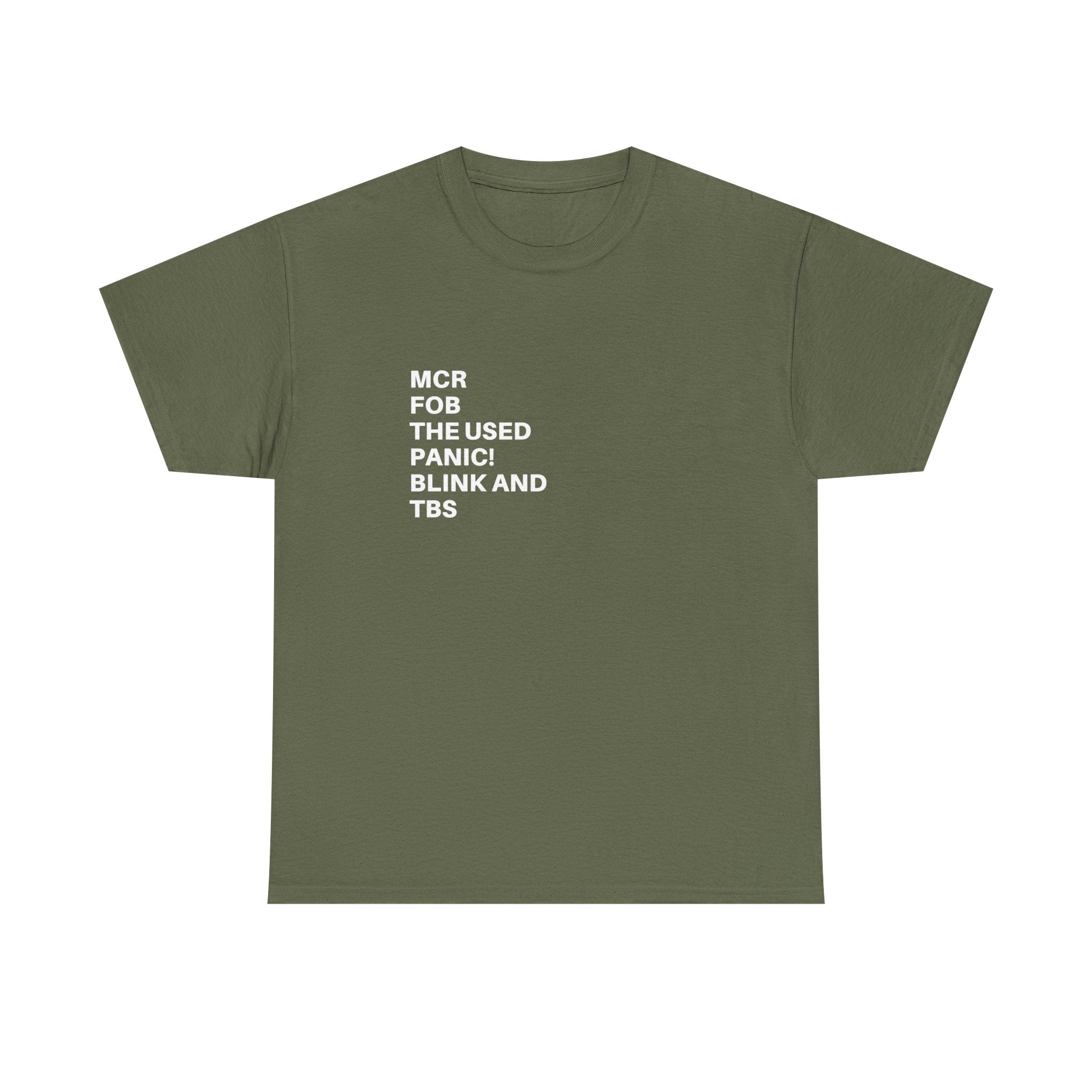 Black "It Was Never a Phase" t-shirt by Printify, featuring bold white text on a classic fit design.