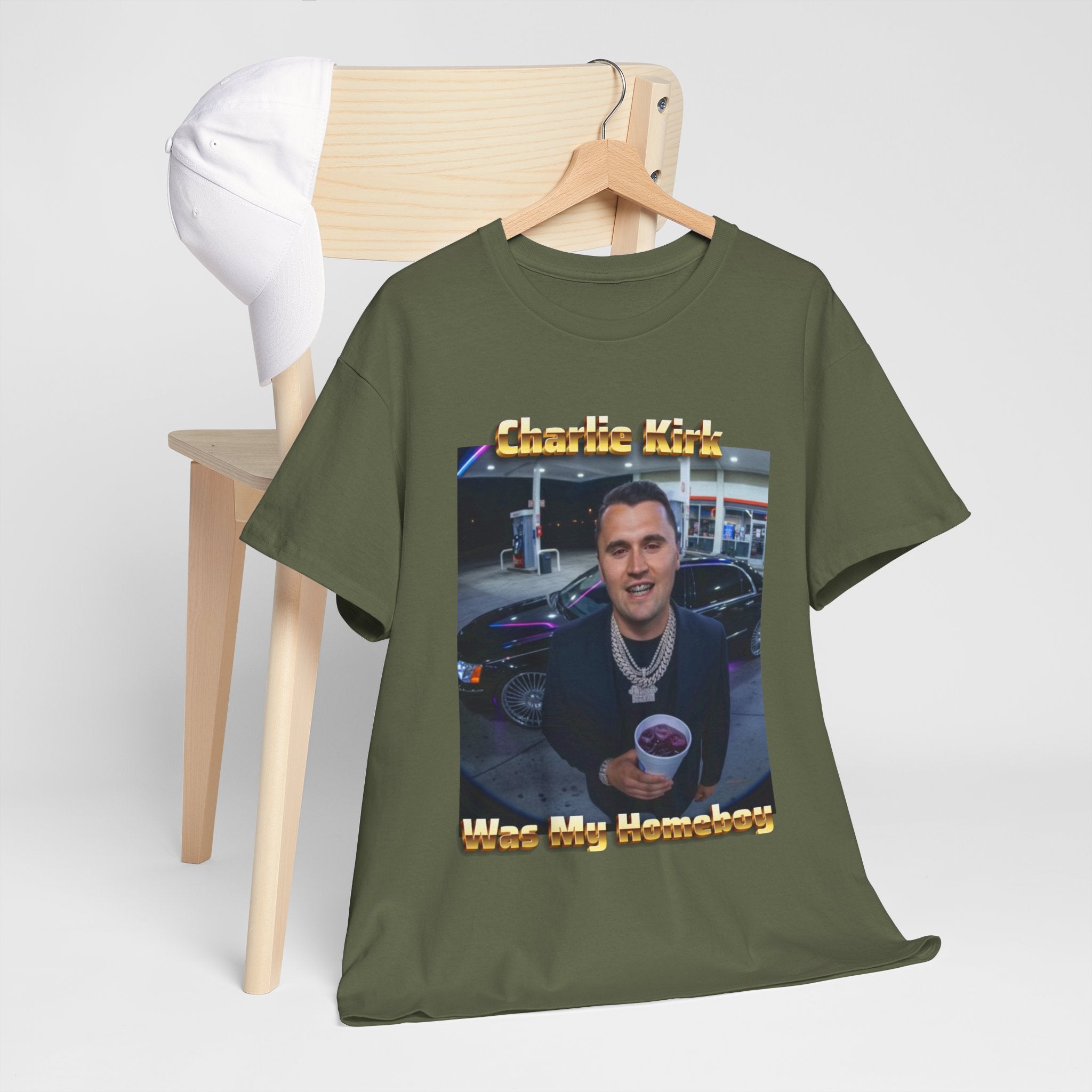 Charlie was my homeboy