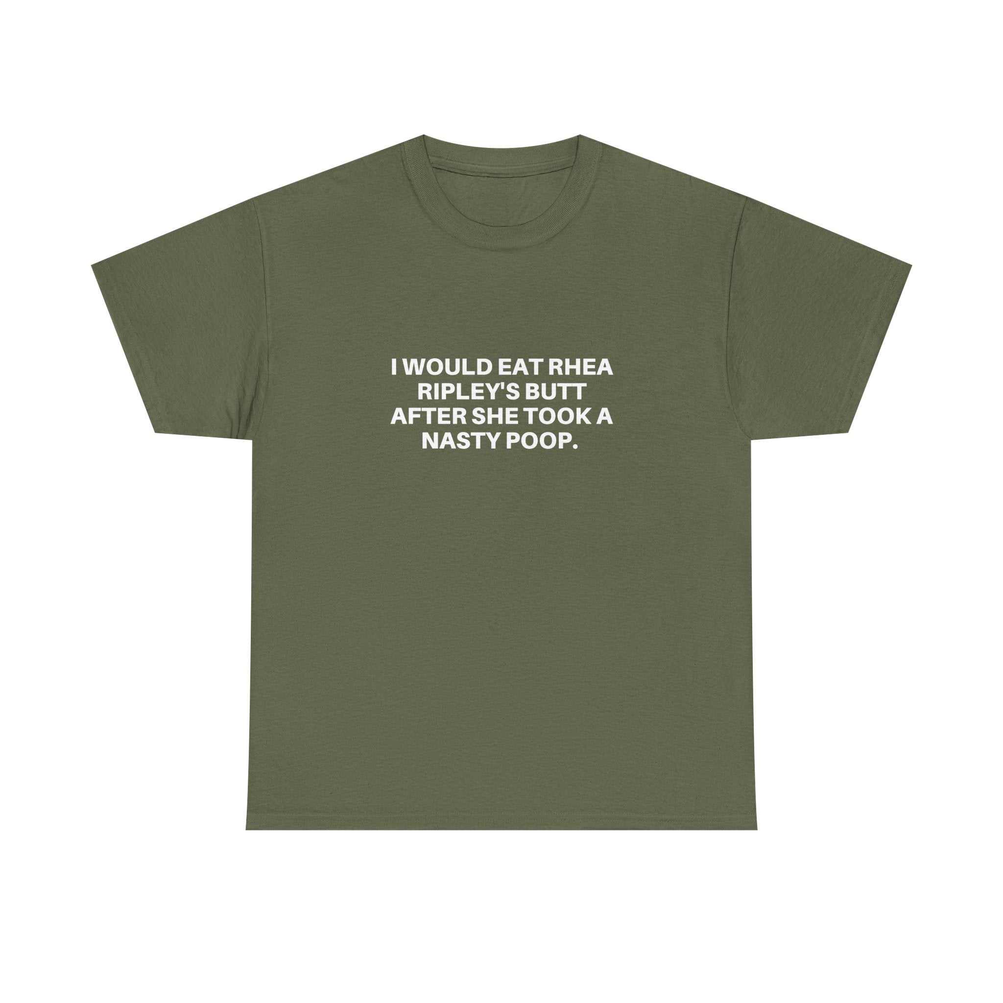 Rhea Ripley t-shirt by Printify featuring a bold graphic design and comfortable fit.
