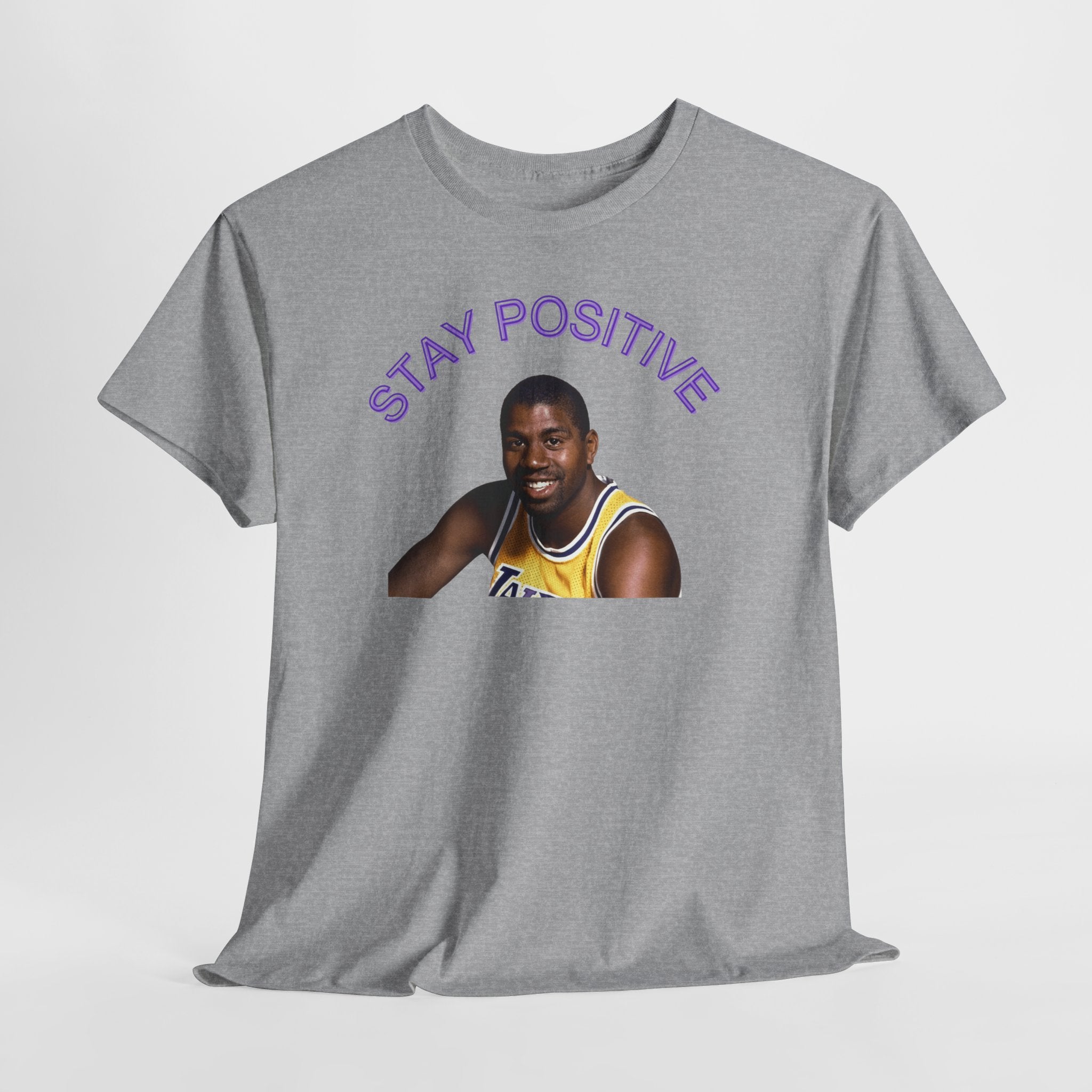 Stay Positive Basketball Player T-Shirt