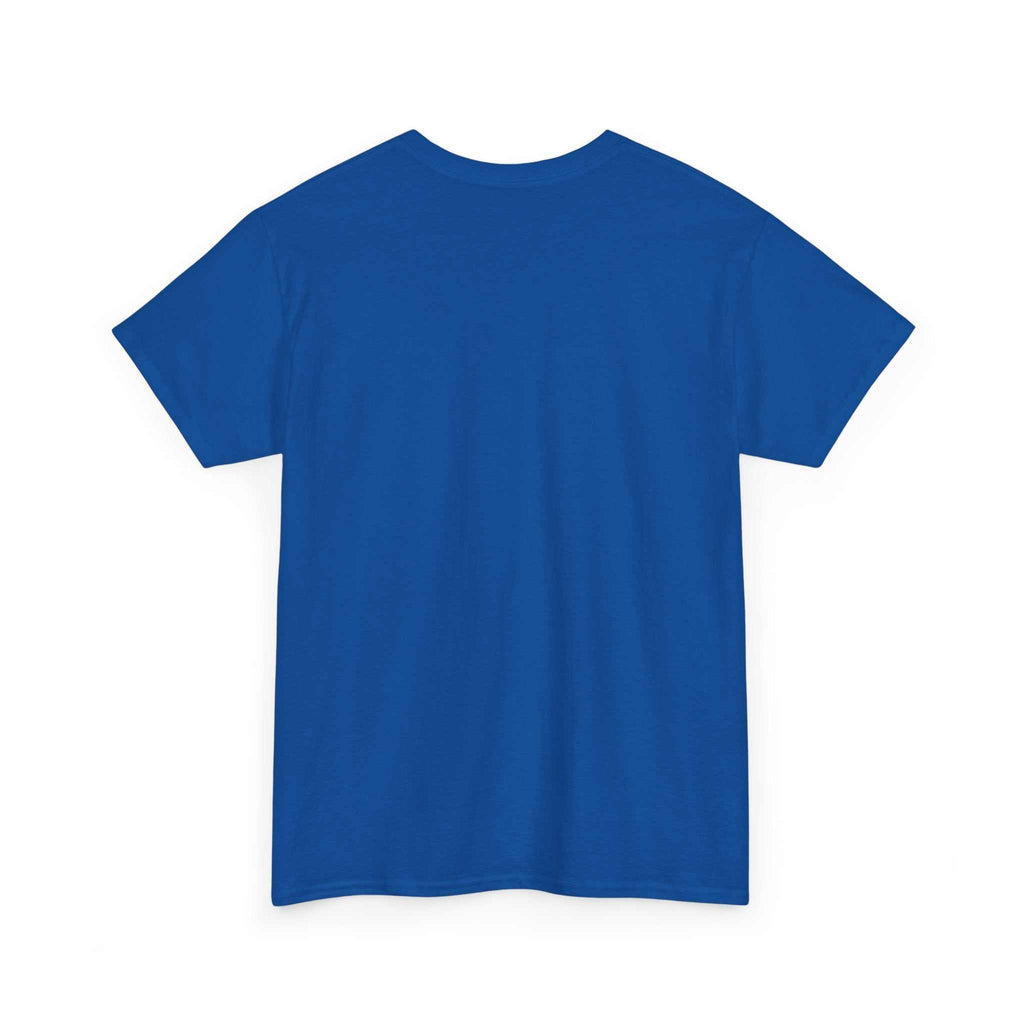 Unhinged UnChained Unafraid emblem t-shirt by Printify featuring a bold graphic design on a comfortable fabric.