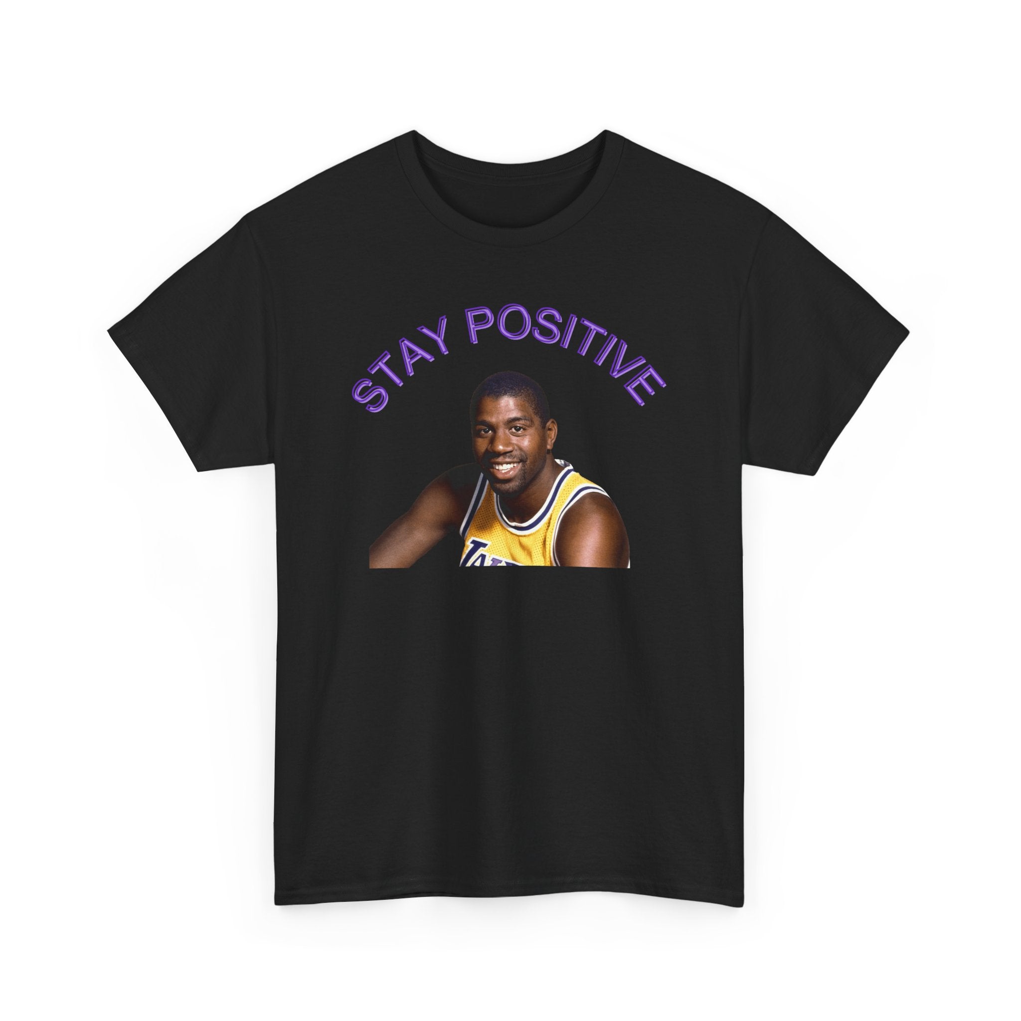 Stay Positive Basketball Player T-Shirt